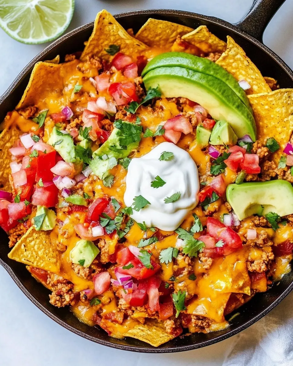 Delicious Ground Turkey Taco Skillet image