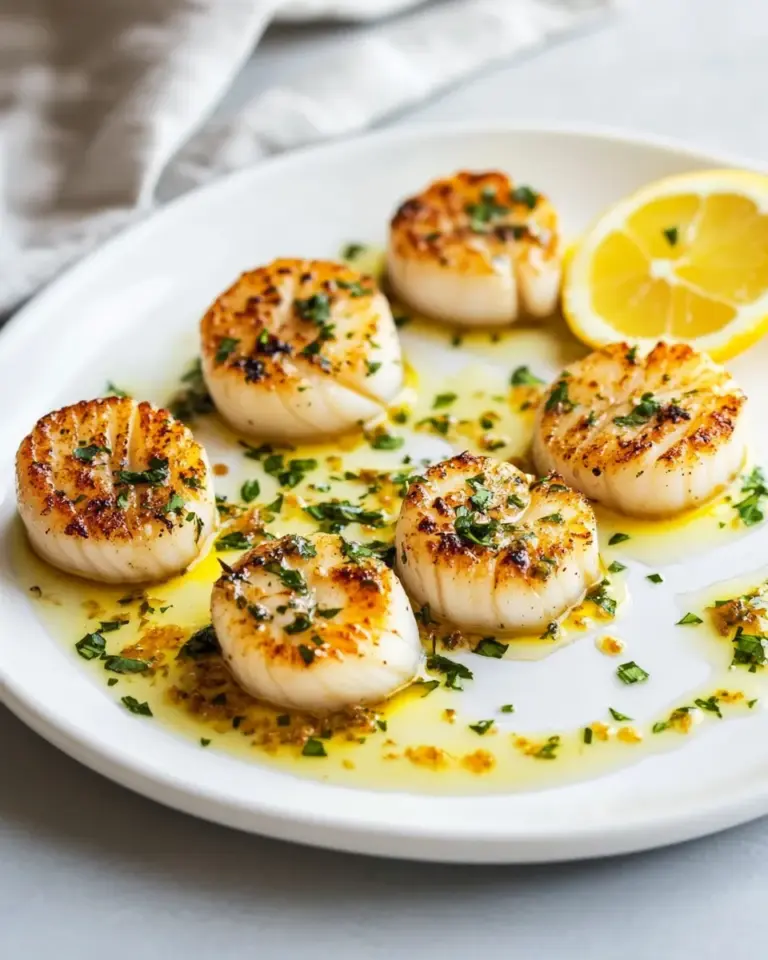 Homemade Healthy Baked Scallops photo