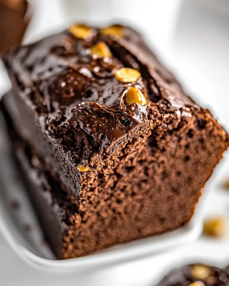Homemade Healthy Chocolate Banana Bread photo