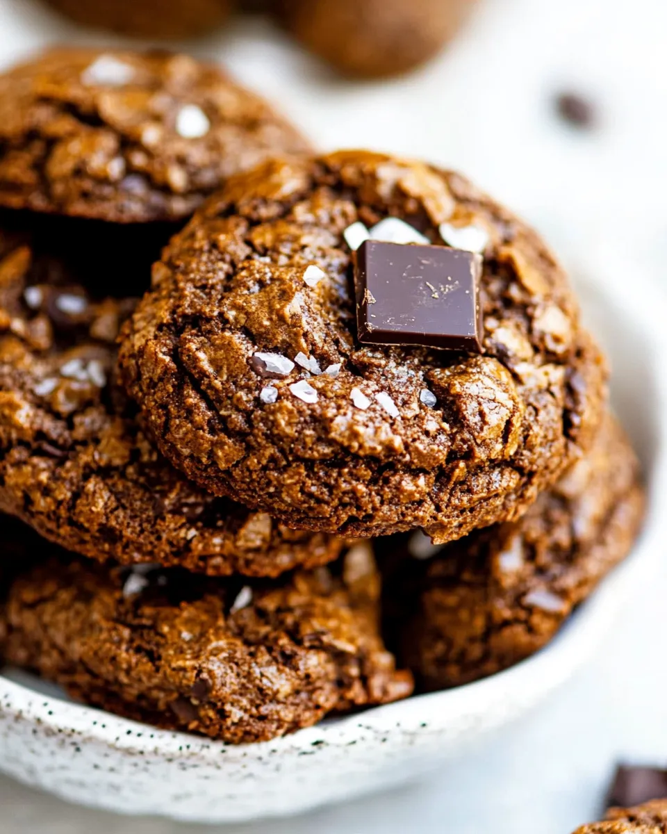 Delicious Healthy Chocolate Cookies image