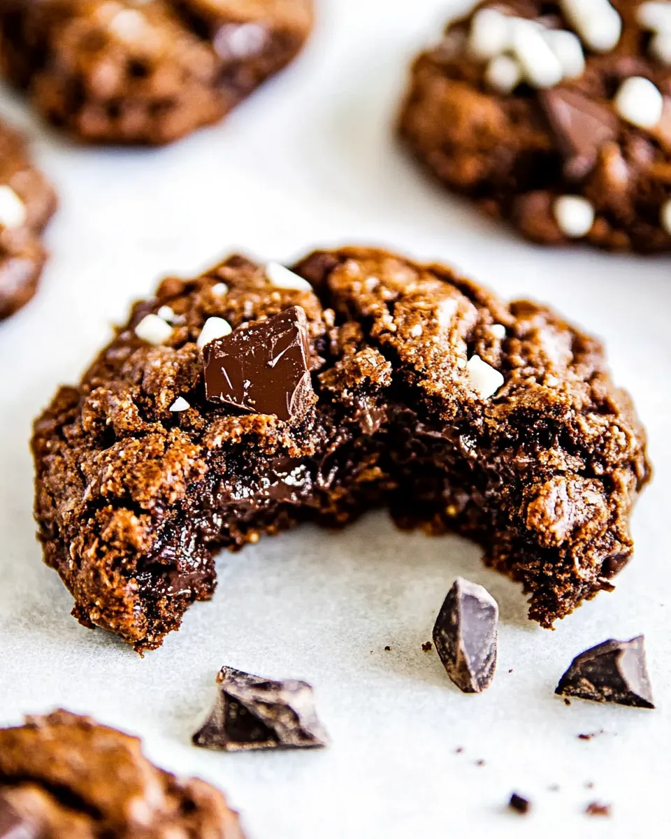 Quick Healthy Chocolate Cookies recipe photo