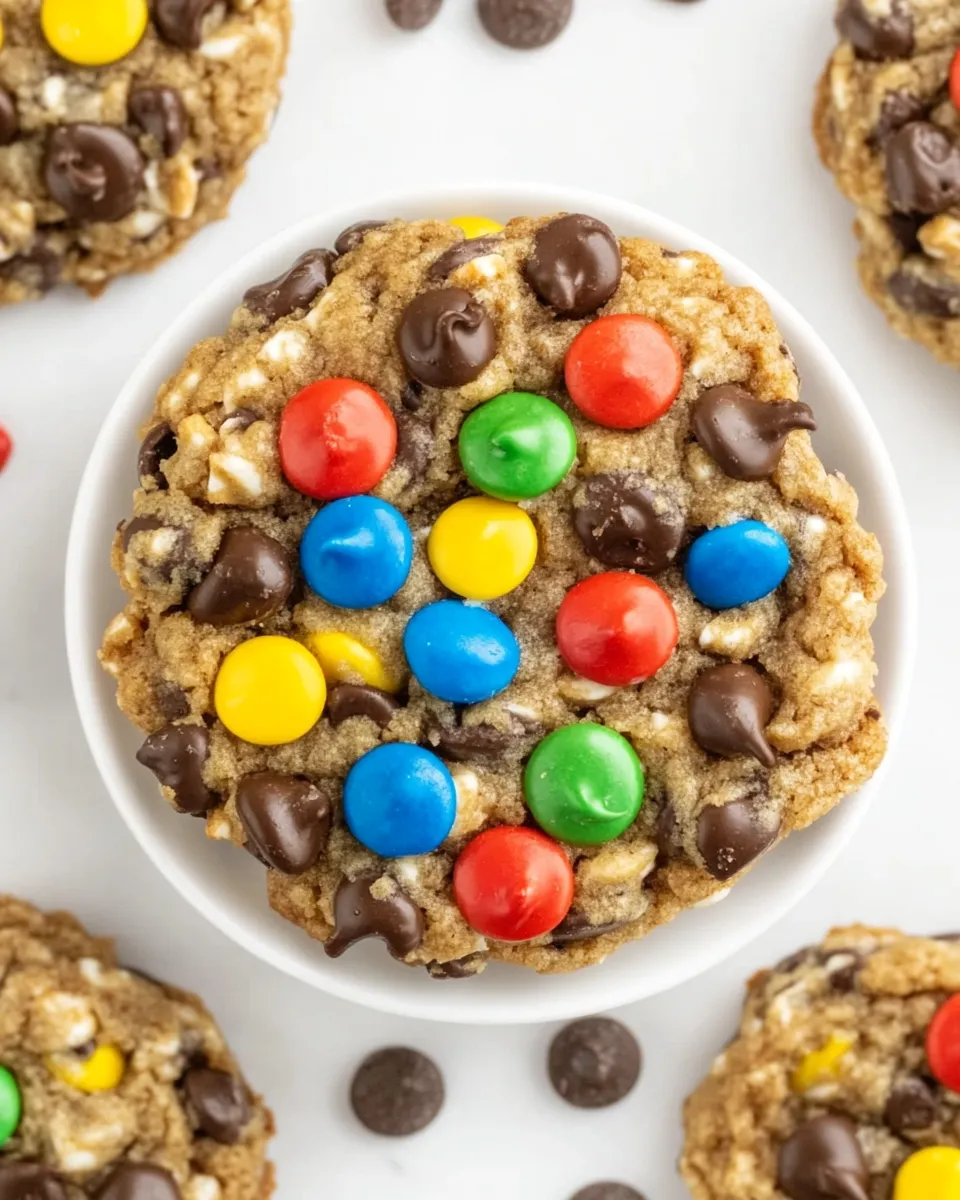 Delicious Healthy Monster Cookies shot