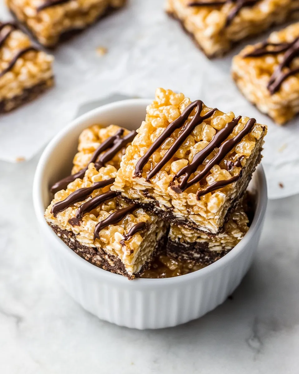 Delicious Healthy Rice Krispie Treats dish photo