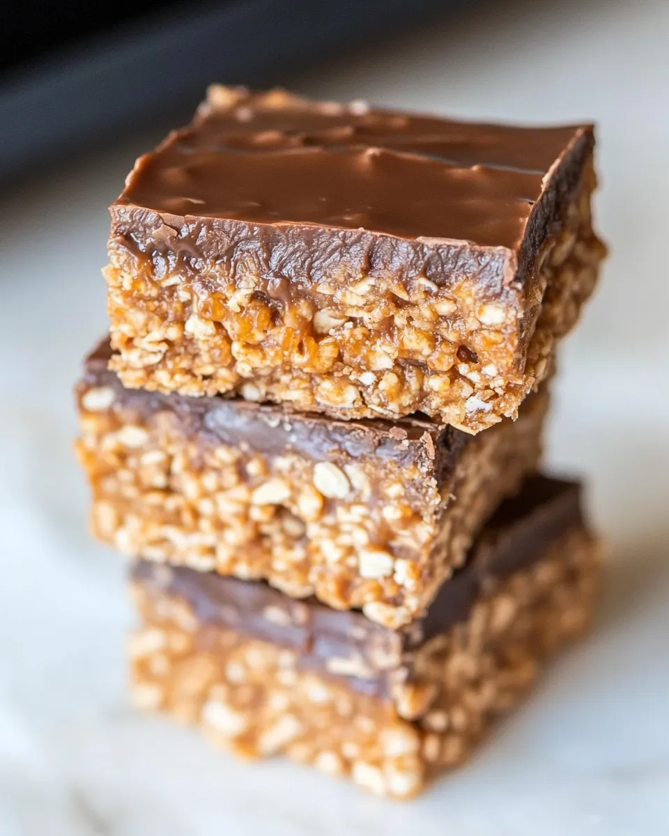 Easy Healthy Scotcheroos (No Corn Syrup!) image