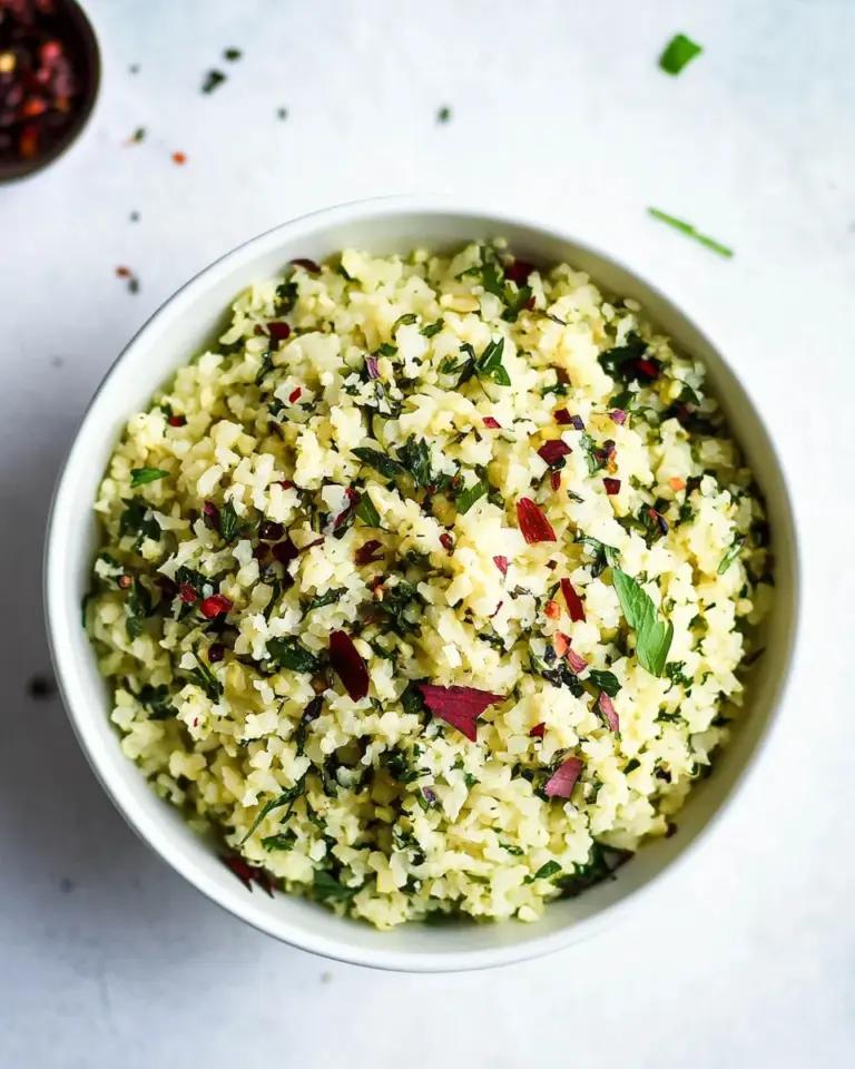Homemade Herbed Cauliflower Rice Recipe photo