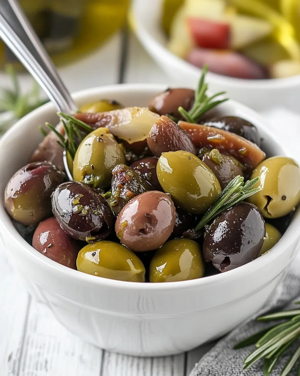 Classic Herbed Olives image