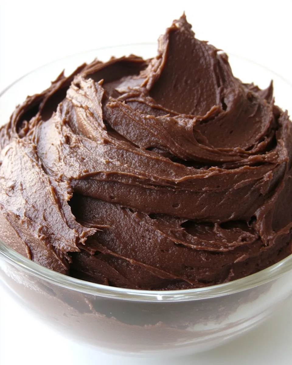 Classic Hersheys Perfectly Chocolate Frosting image