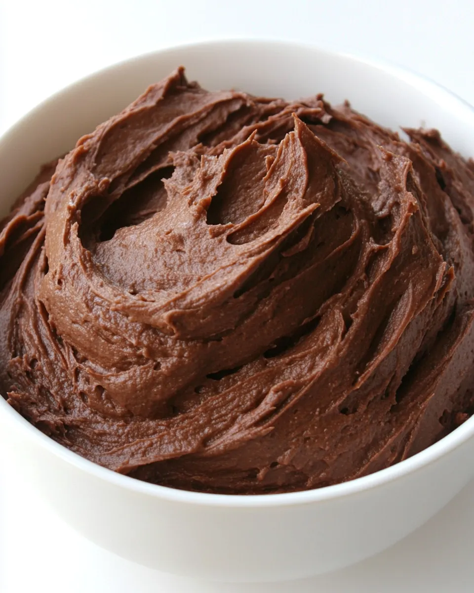 Easy Hersheys Perfectly Chocolate Frosting recipe photo