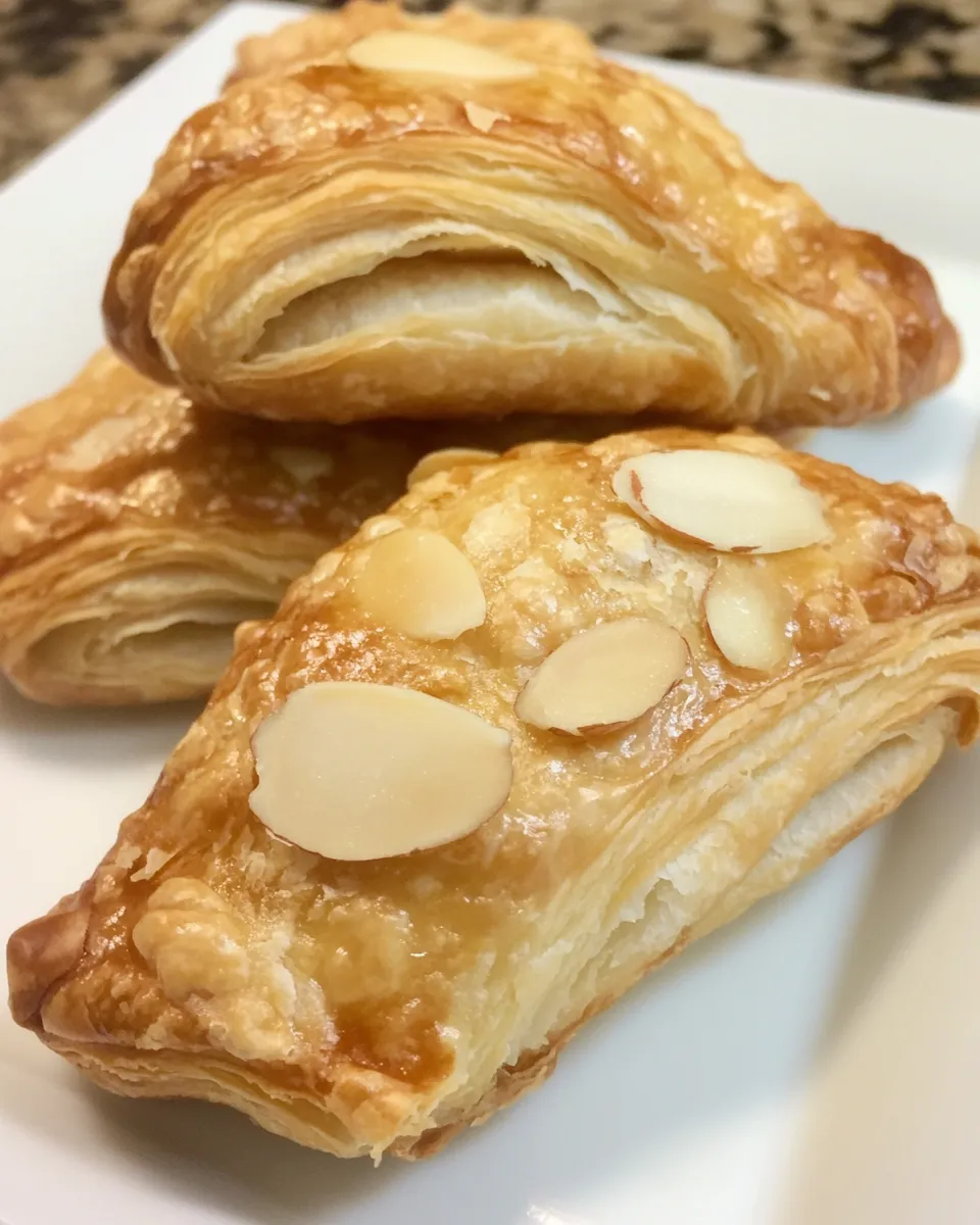 Tasty Homemade Almond Croissants image