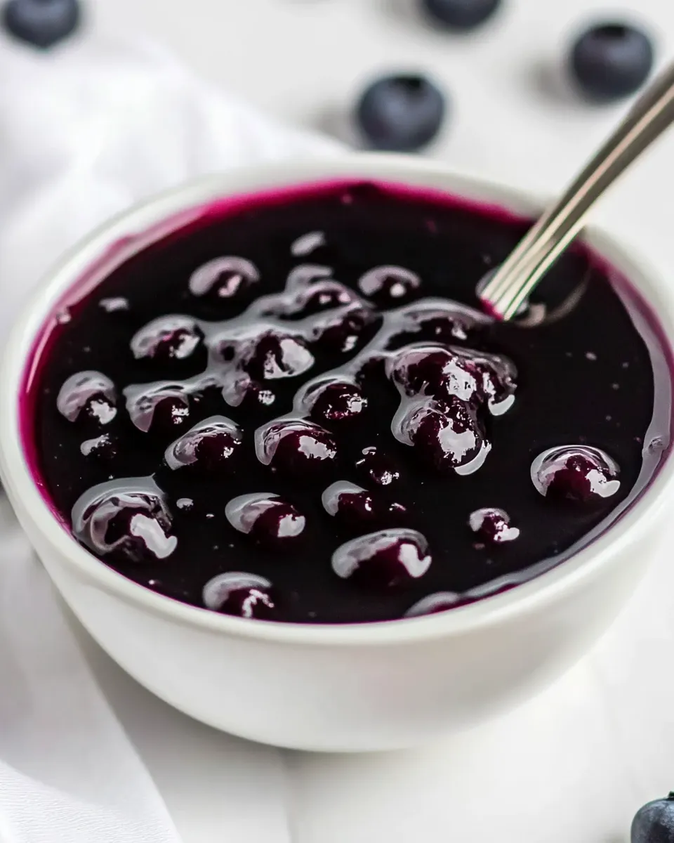 Best Homemade Blueberry Sauce recipe photo