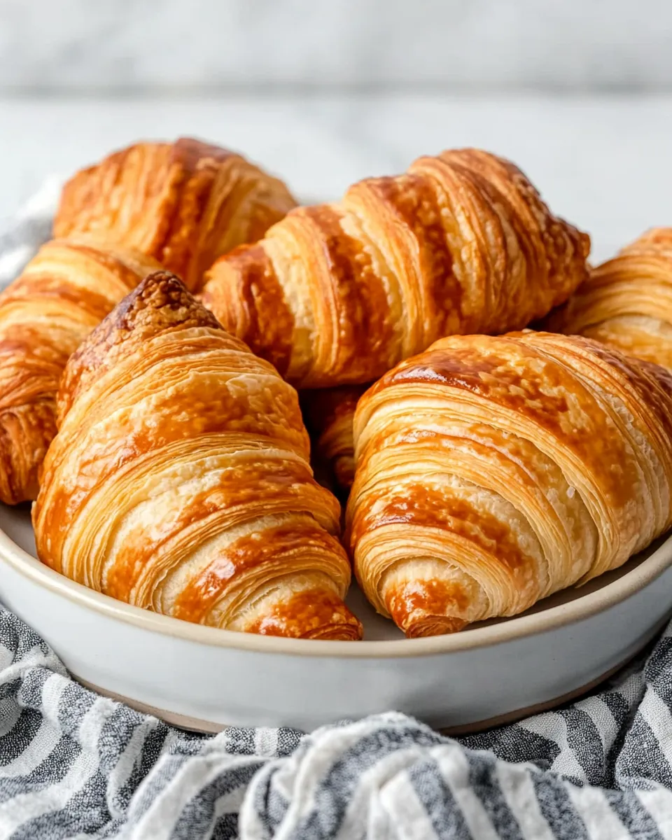 Easy Homemade Croissants photo