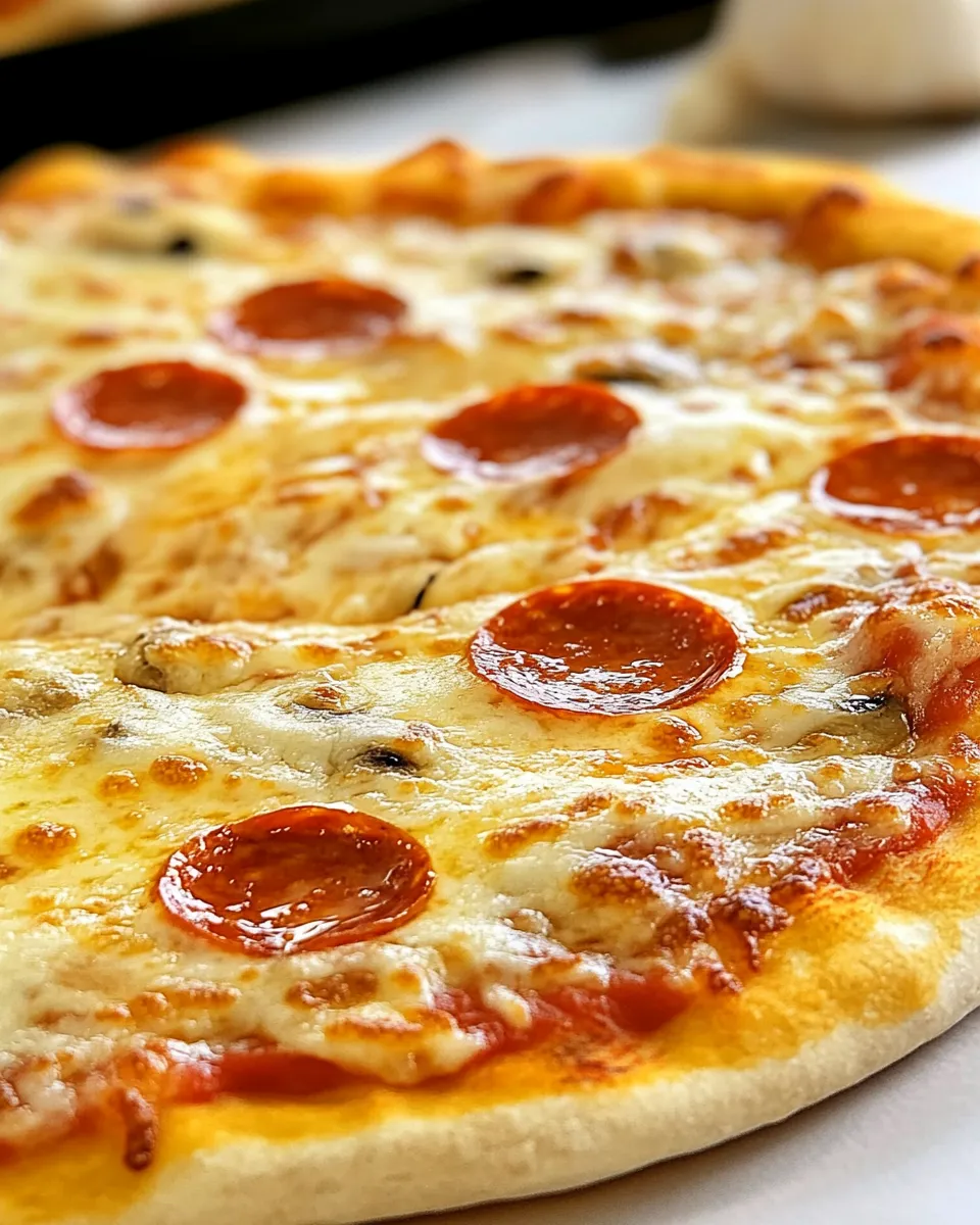 Classic Homemade Pepperoni Pizza image