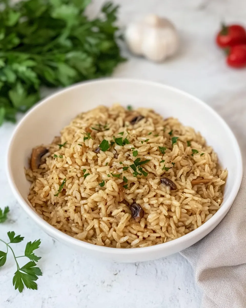 Savory Homemade Rice Pilaf recipe photo