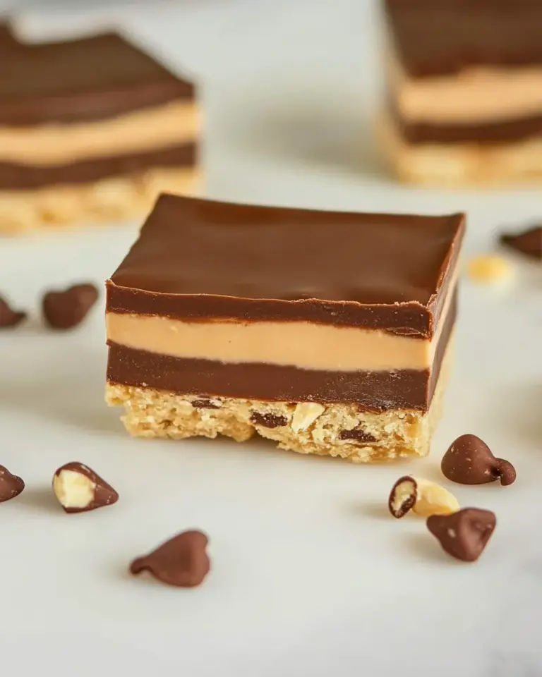 Easy Homemade Snickers Bars recipe photo