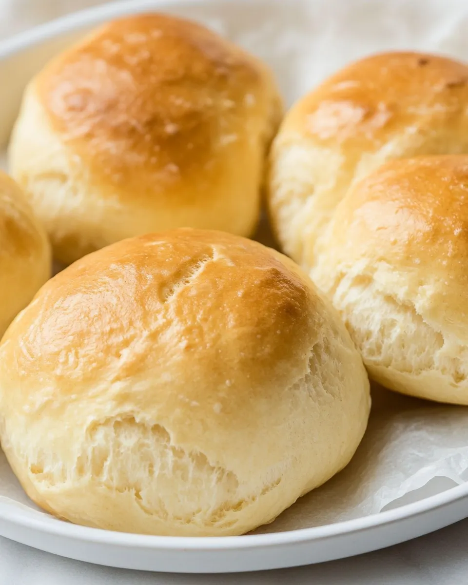 Easy Homemade Super Soft Dinner Rolls shot