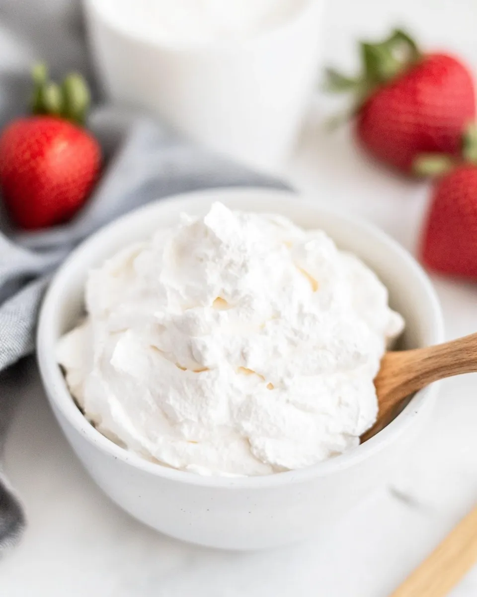 Easy Homemade Whipped Cream Recipe photo