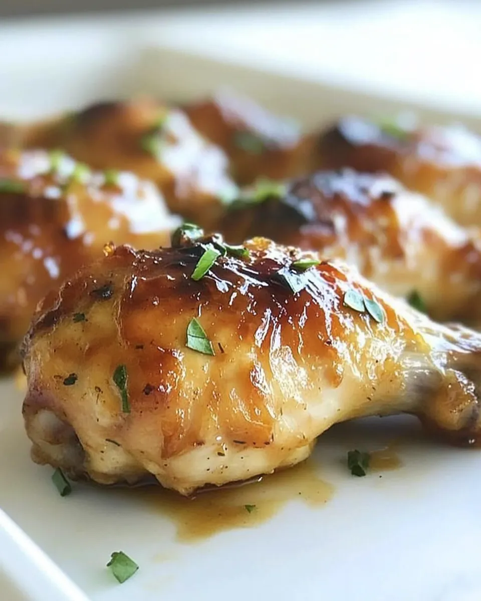 Easy Honey Lemongrass Baked Chicken recipe photo