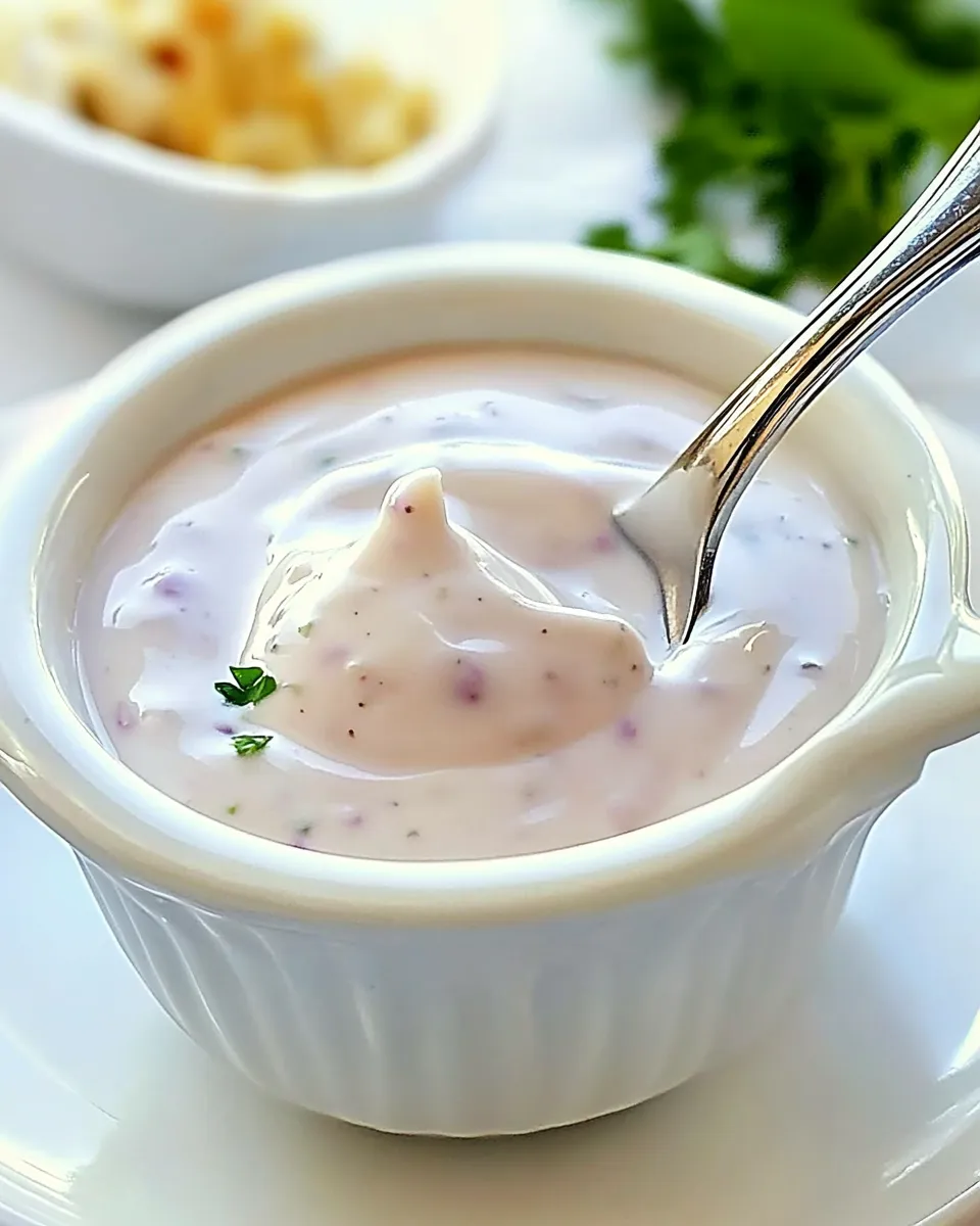 Classic Horseradish Ranch Dressing Recipe image