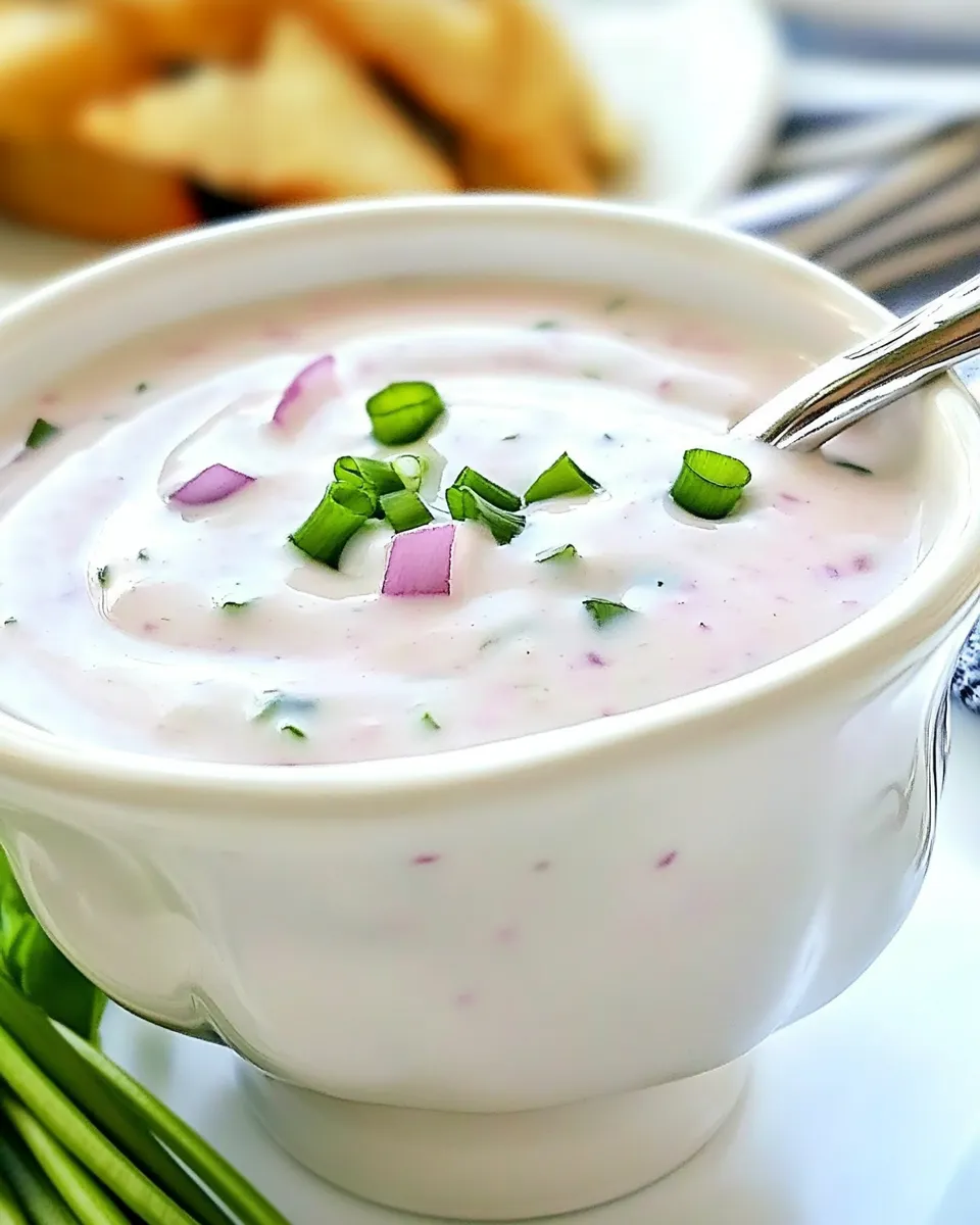 Easy Horseradish Ranch Dressing Recipe shot