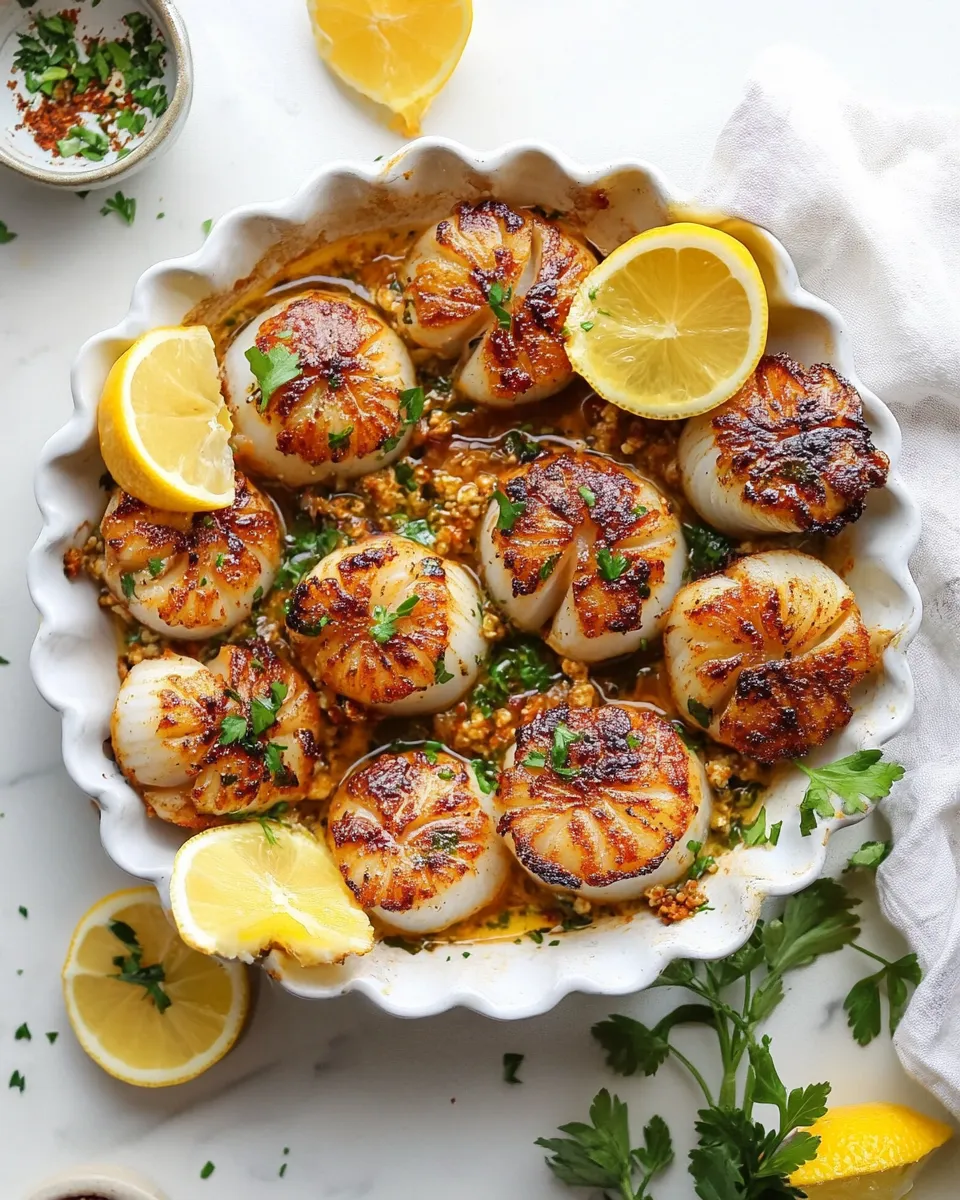 Easy How to Cook Scallops photo