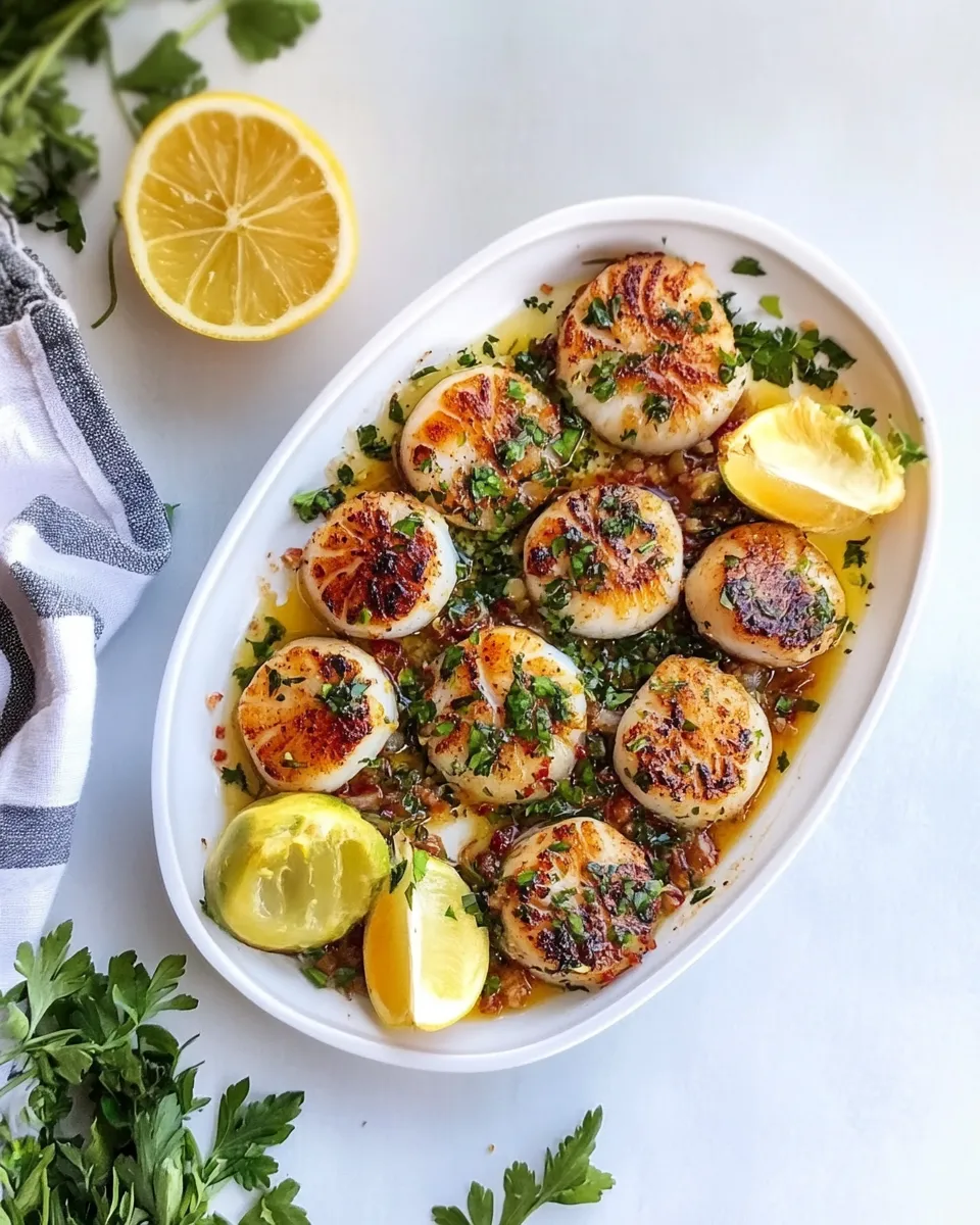 Quick How to Cook Scallops recipe photo