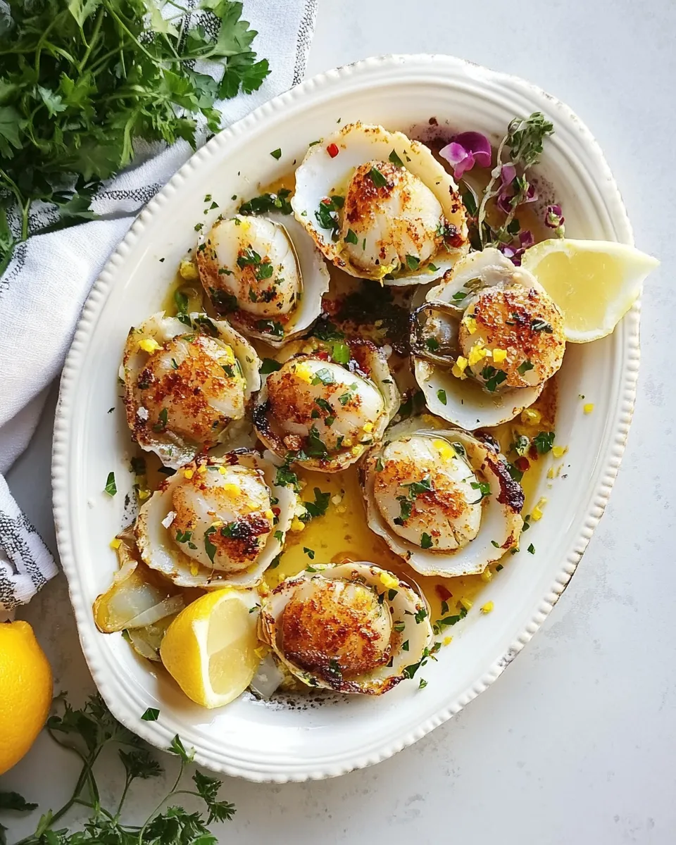 Savory How to Cook Scallops dish photo