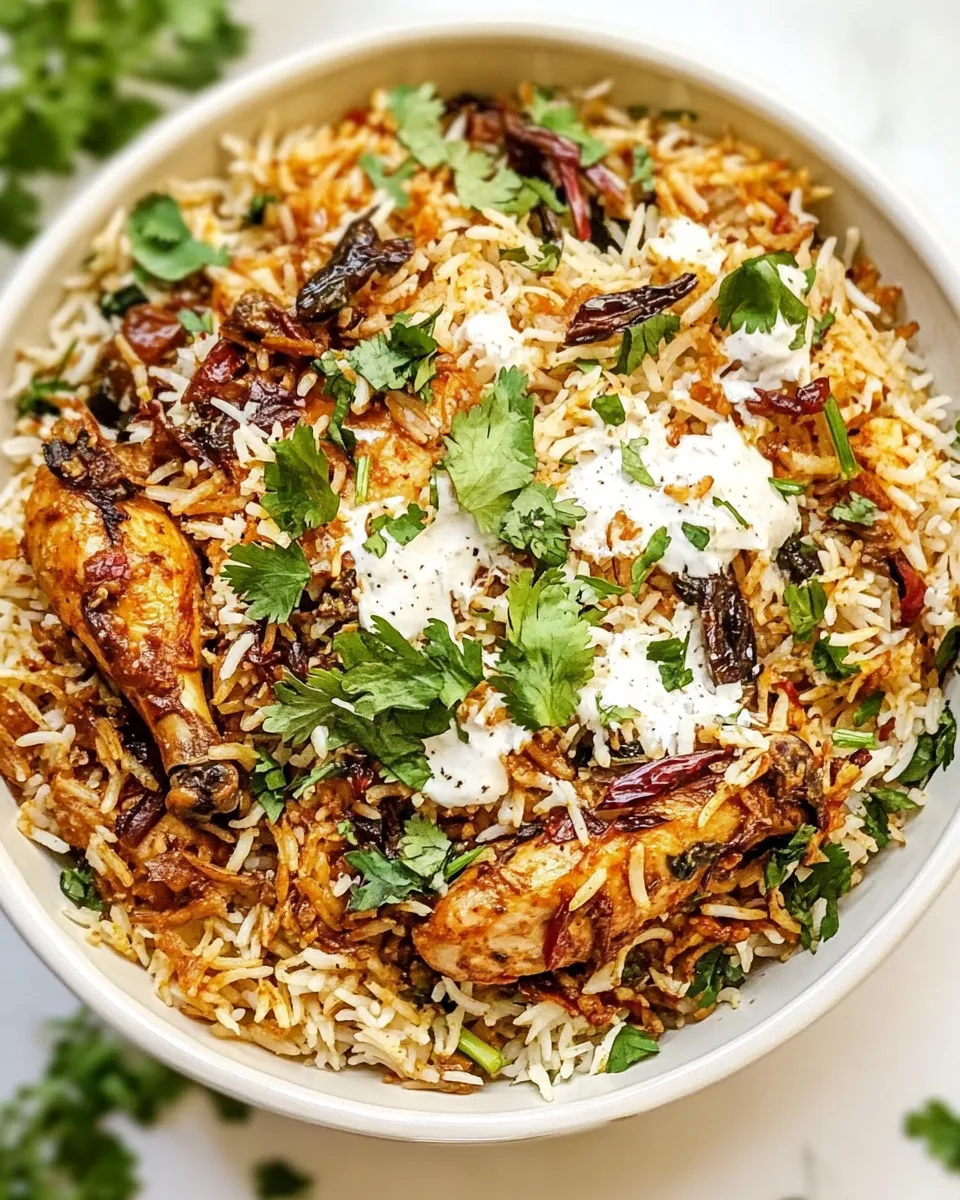 Easy How to Make Biryani Chicken photo