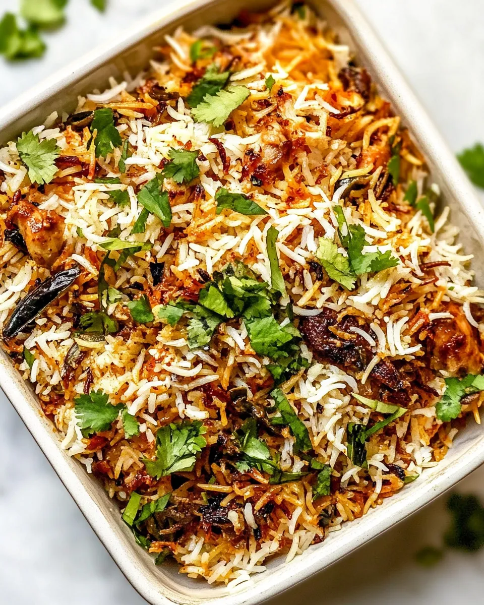 Classic How to Make Biryani Chicken recipe photo