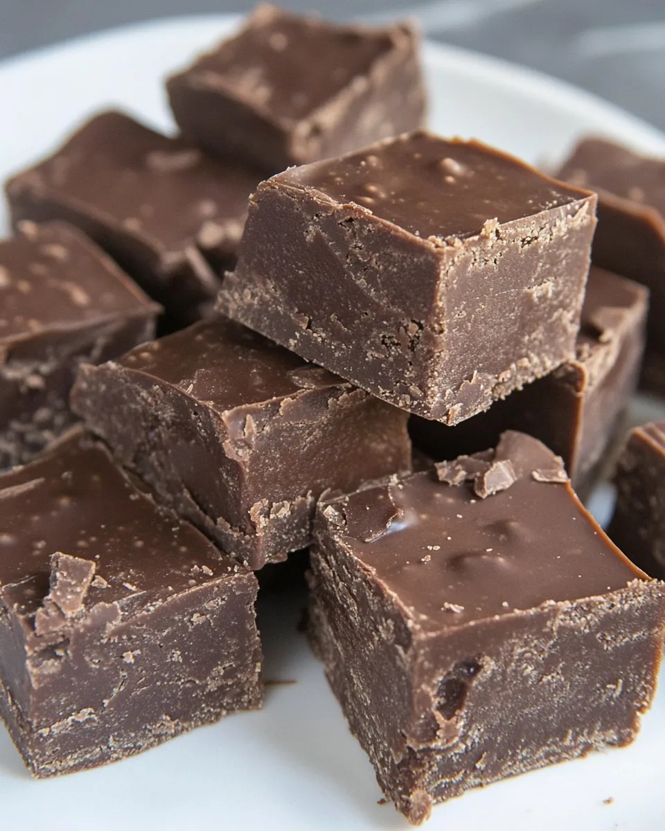 Homemade How to Make Chocolate Fudge shot