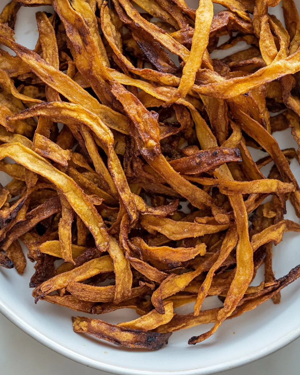 Quick How to Make Crispy Tortilla Strips shot
