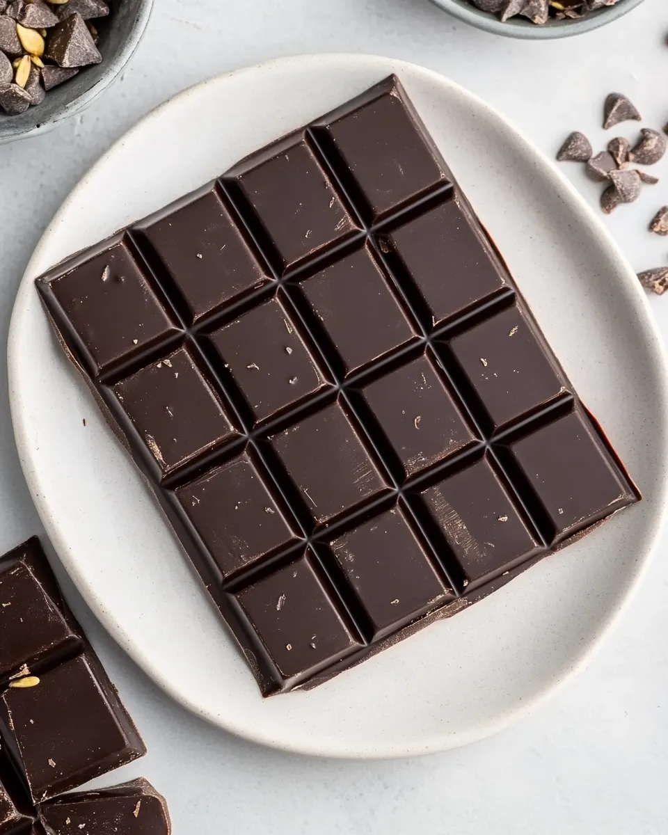 Classic How to Make Dark Chocolate Bars image