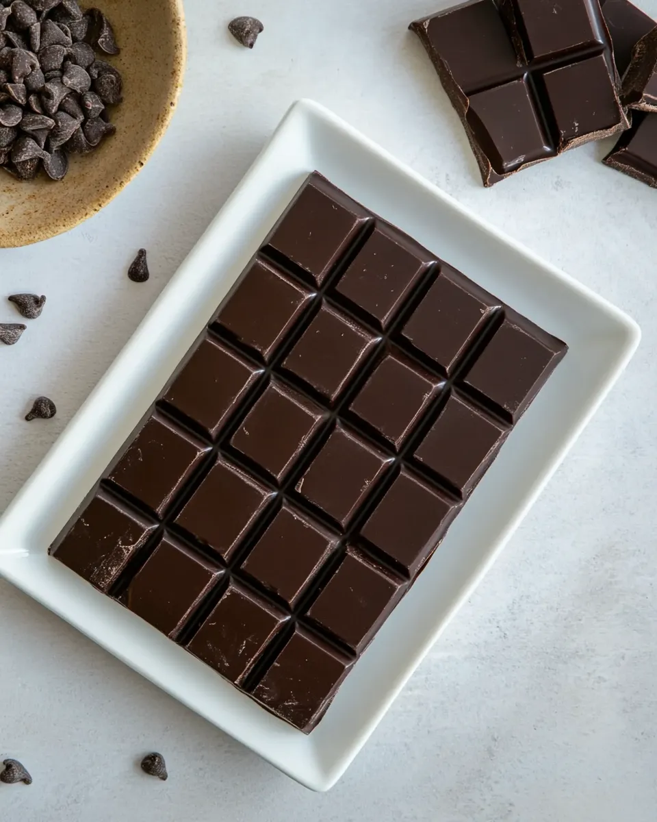 Delicious How to Make Dark Chocolate Bars shot