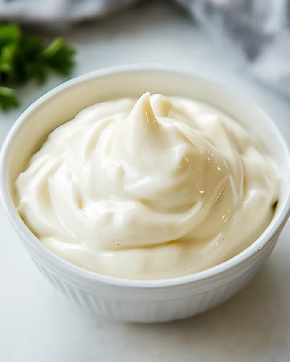Delicious How to Make Mayonnaise shot