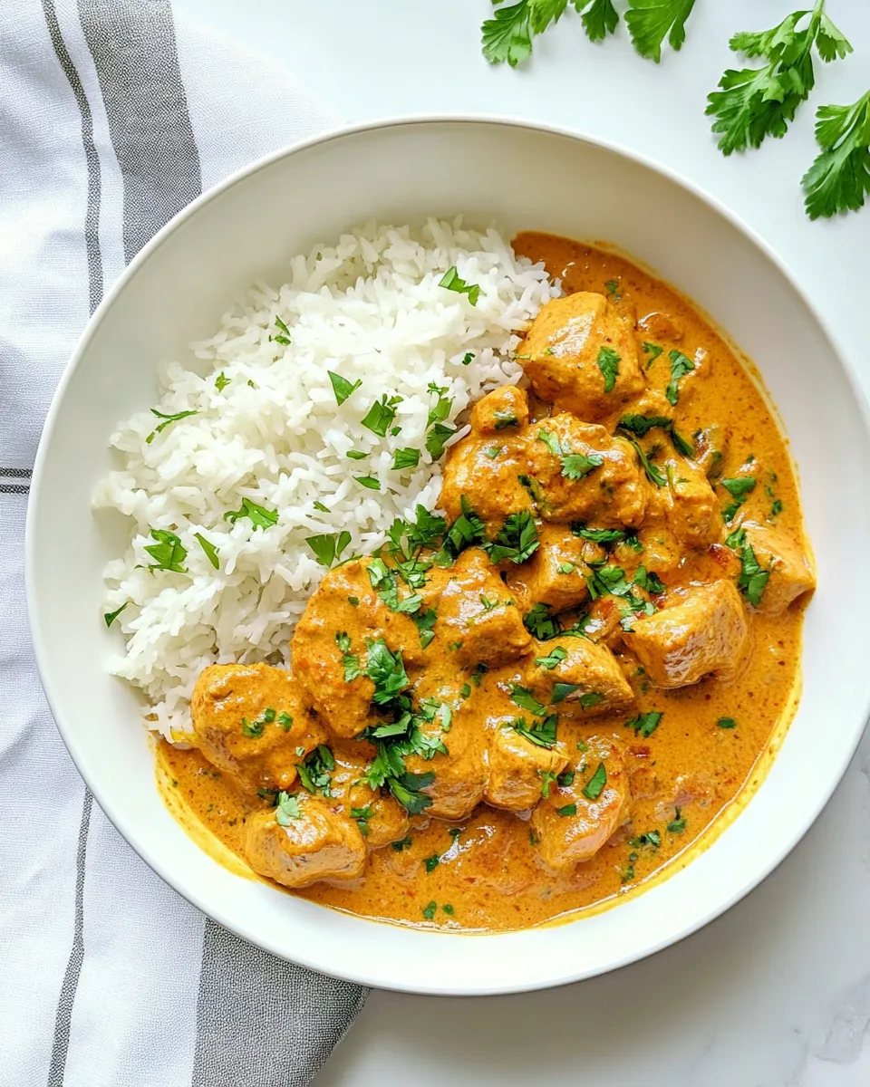 Homemade Instant-Pot Chicken Tikka Masala photo
