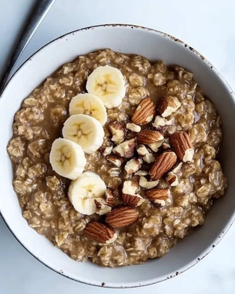 Easy Instant Pot Omega-3 Banana Walnut Steel Cut Oats photo