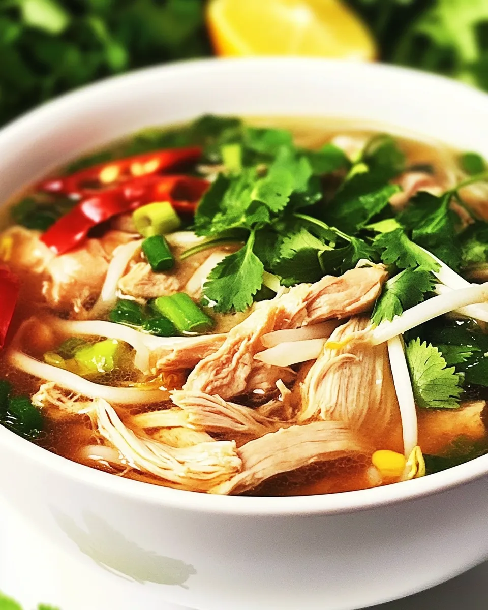 Classic Instant Pot Vietnamese Chicken Pho image