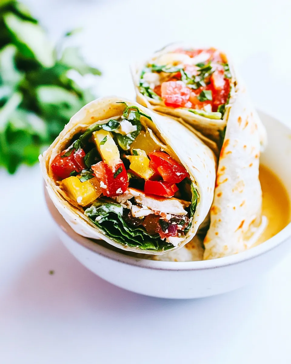 Homemade Italian Wraps photo