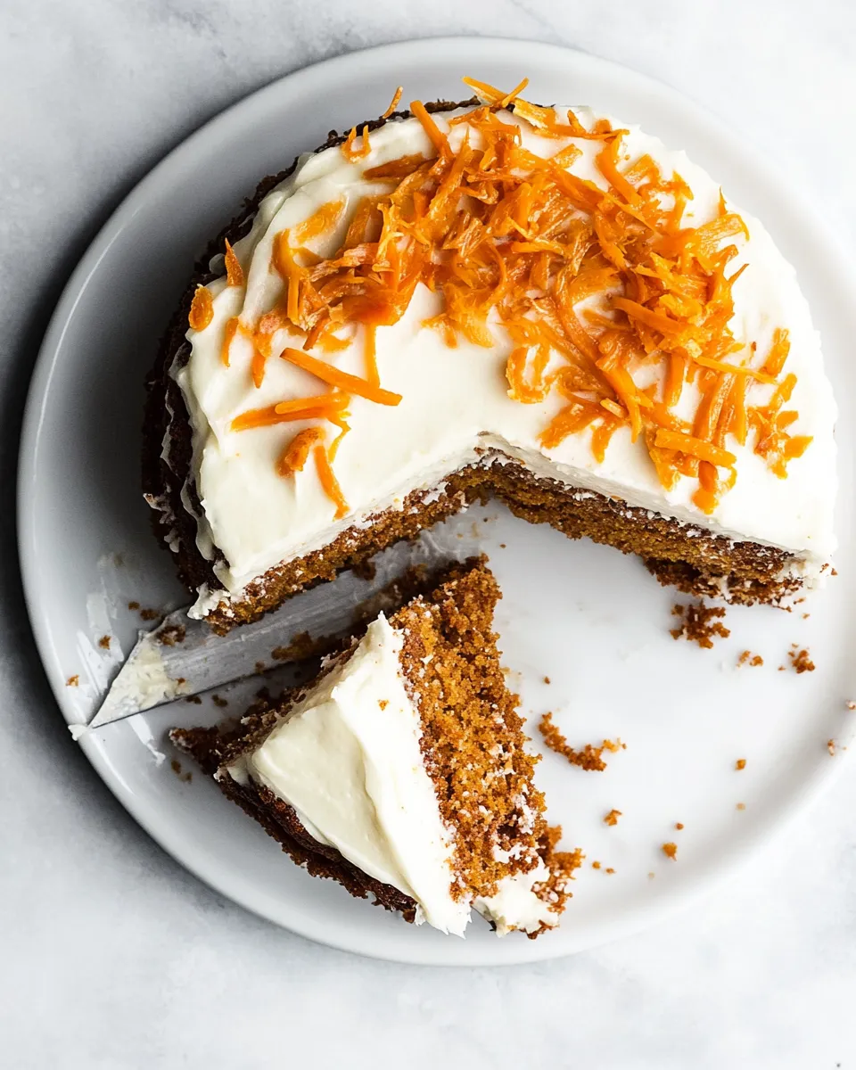 Easy J. Alexanders Carrot Cake recipe photo