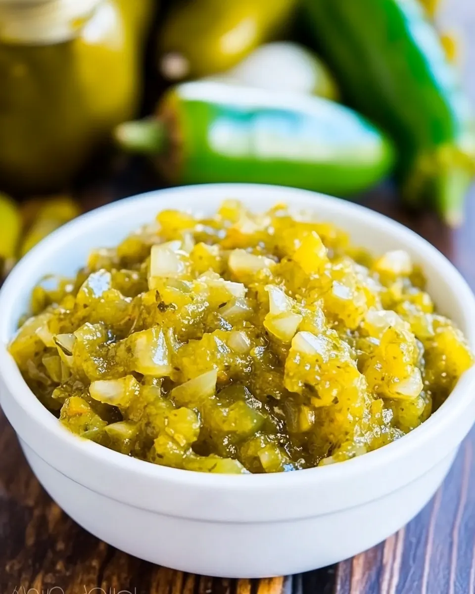 Homemade Jalapeno Relish photo