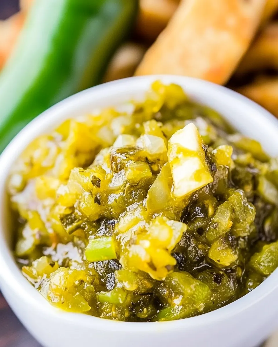 Delicious Jalapeno Relish shot