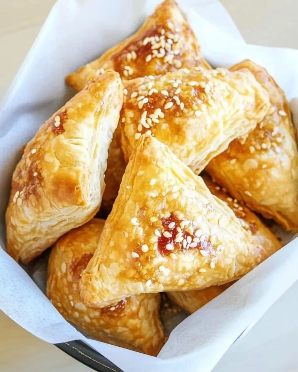 Homemade Jam Puffs recipe image