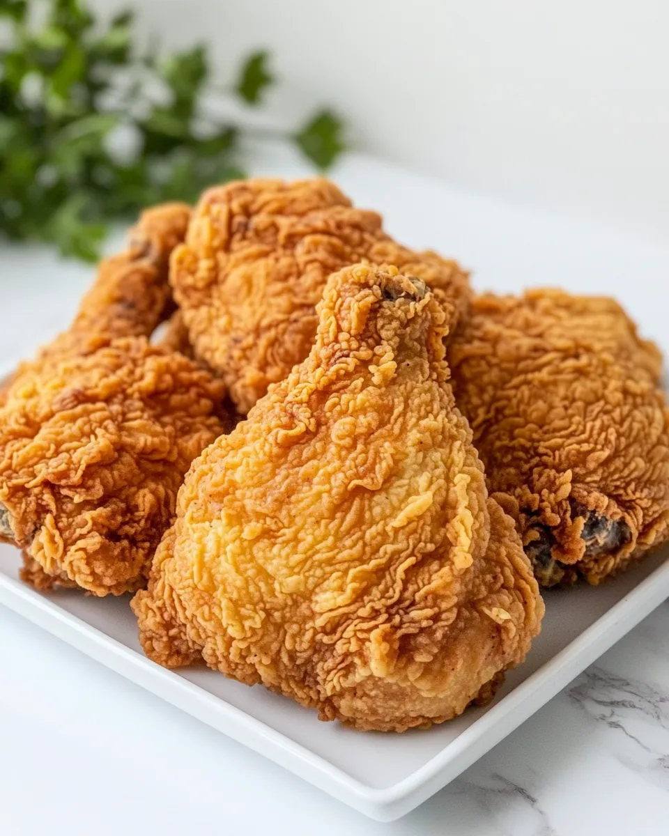 Delicious Kentucky Fried Chicken shot