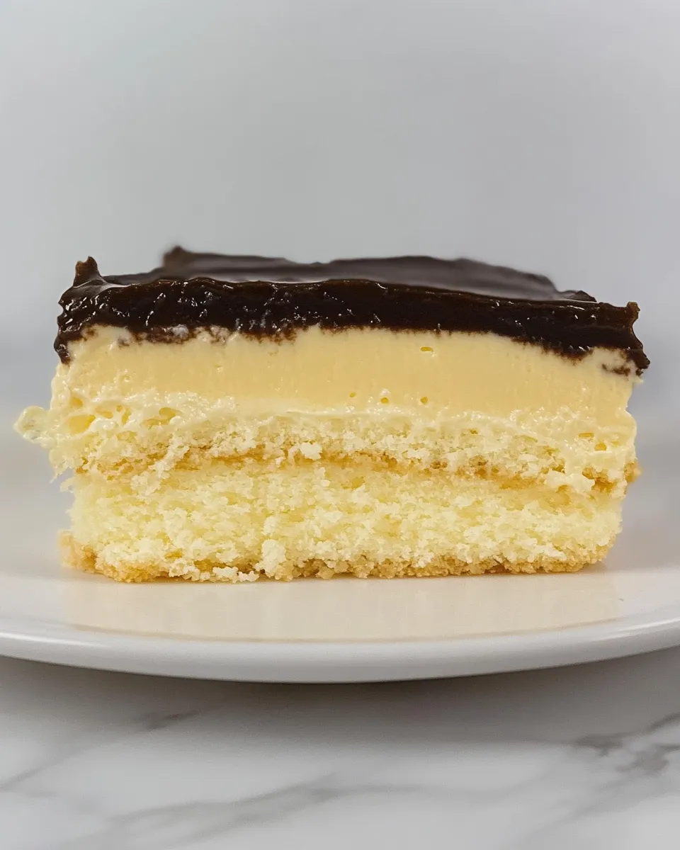 Classic Keto Boston Cream Pie image