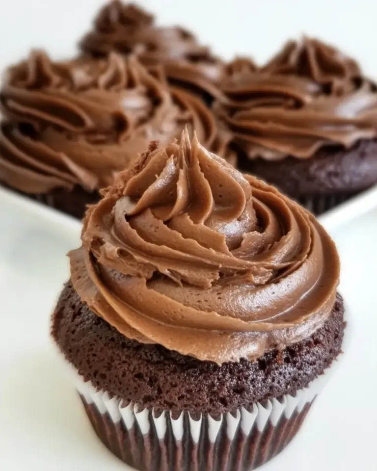 Homemade Keto Chocolate Cupcakes photo