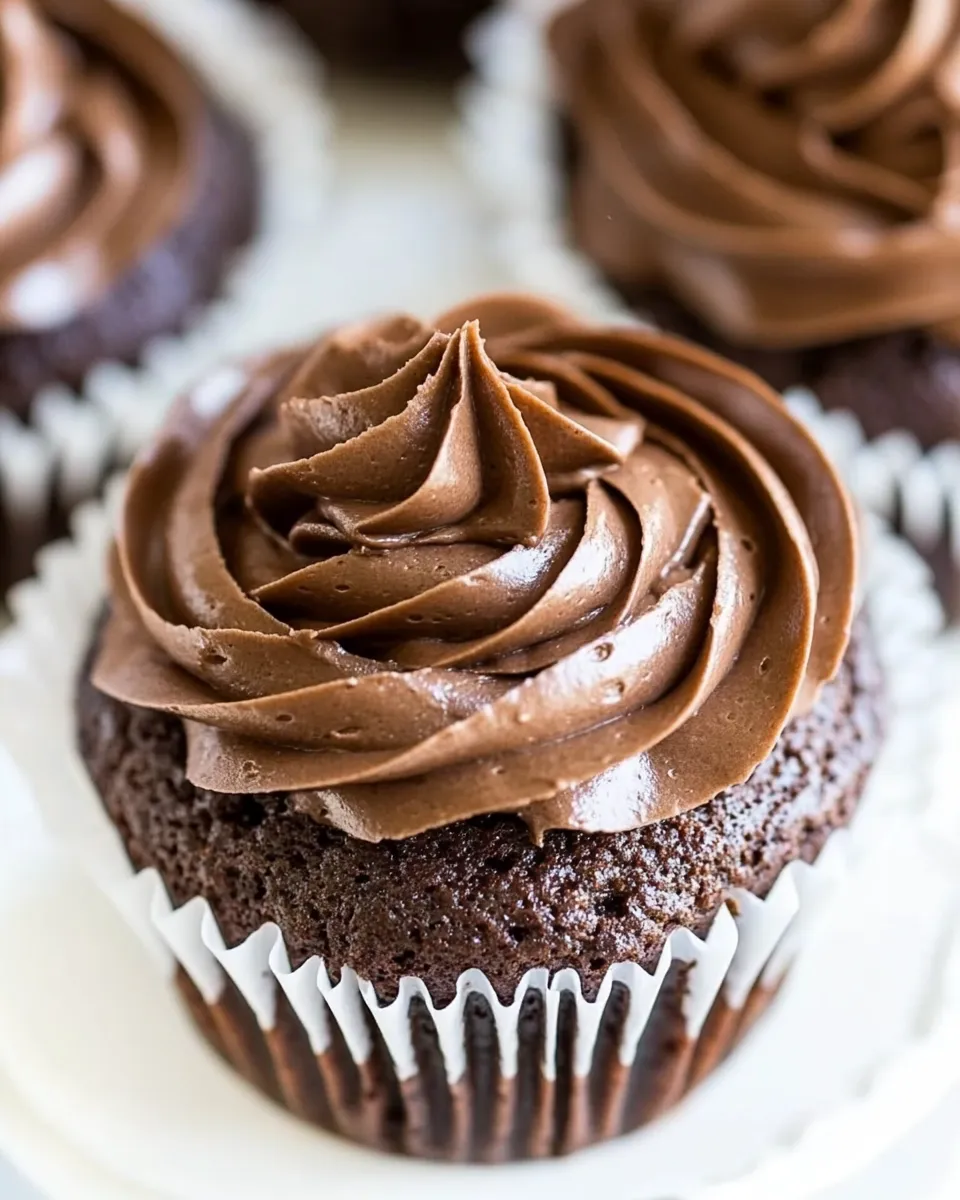 Quick Keto Chocolate Cupcakes shot