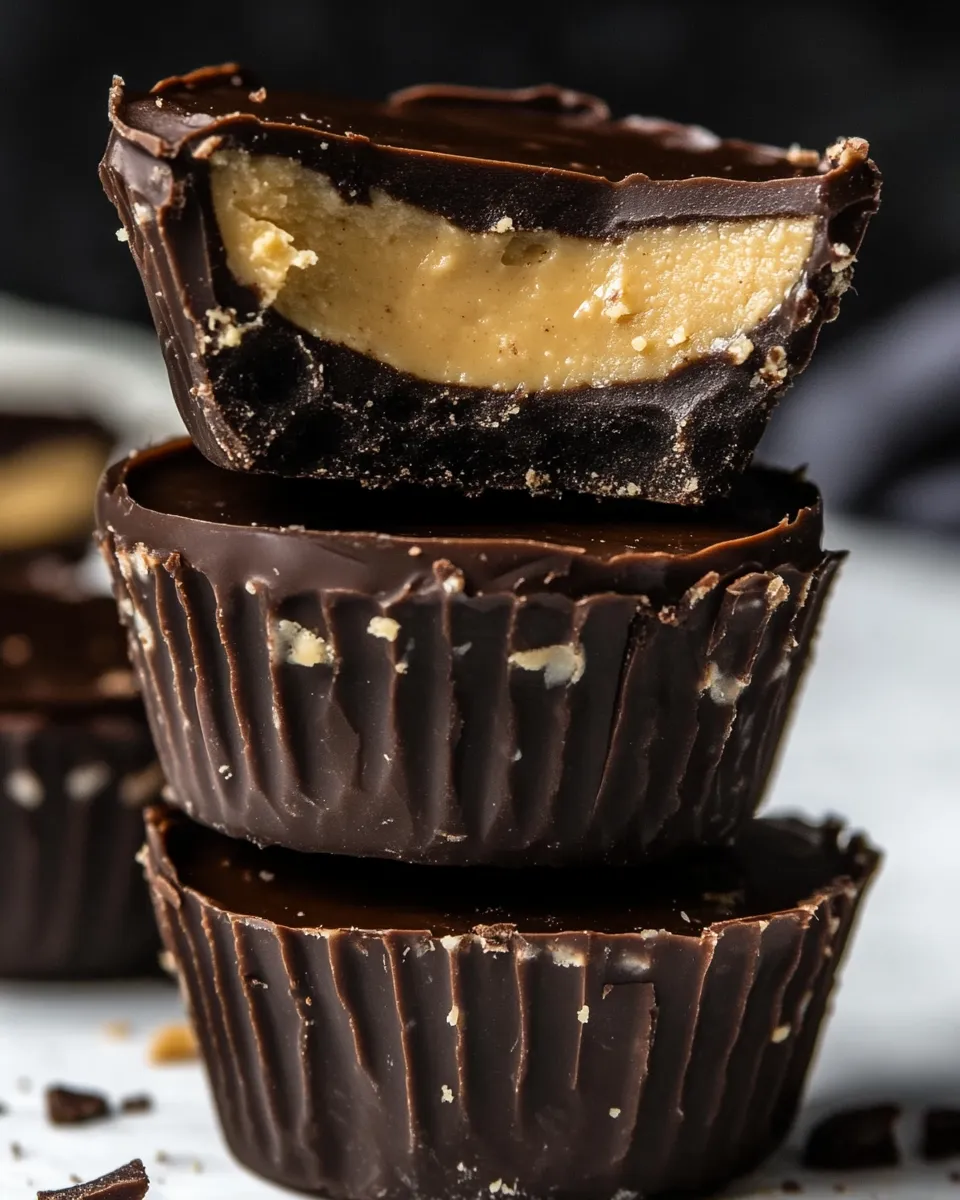 Homemade Keto Peanut Butter Cups (like Reese's) photo