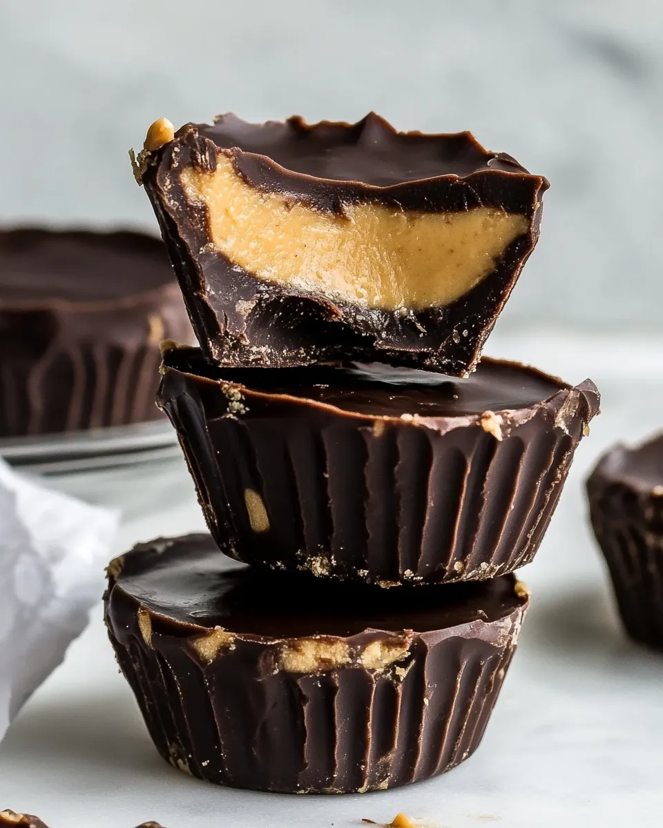 Classic Keto Peanut Butter Cups (like Reese's) image