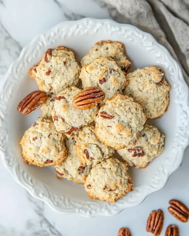 Homemade Keto Pecan Shortbread Cookies photo