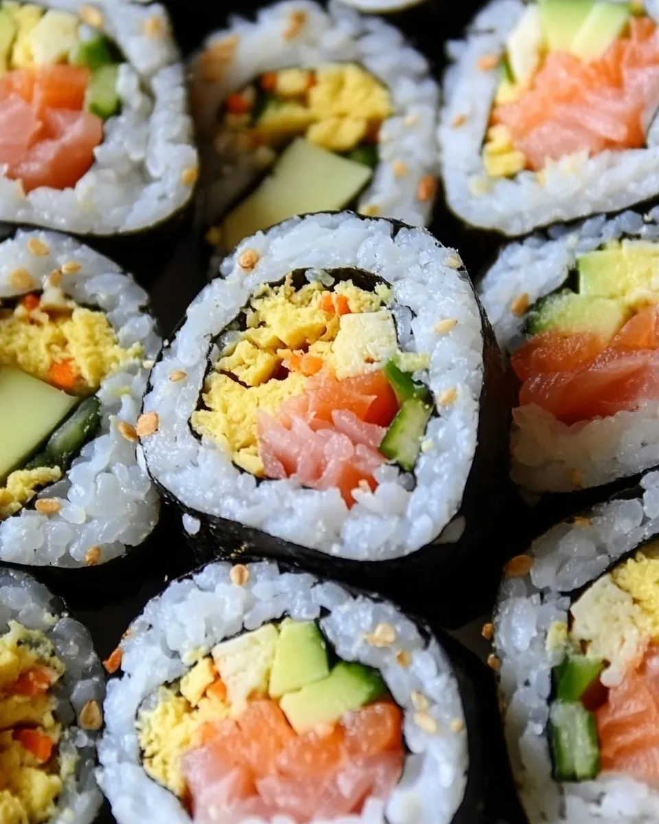 Delicious Keto Sushi shot