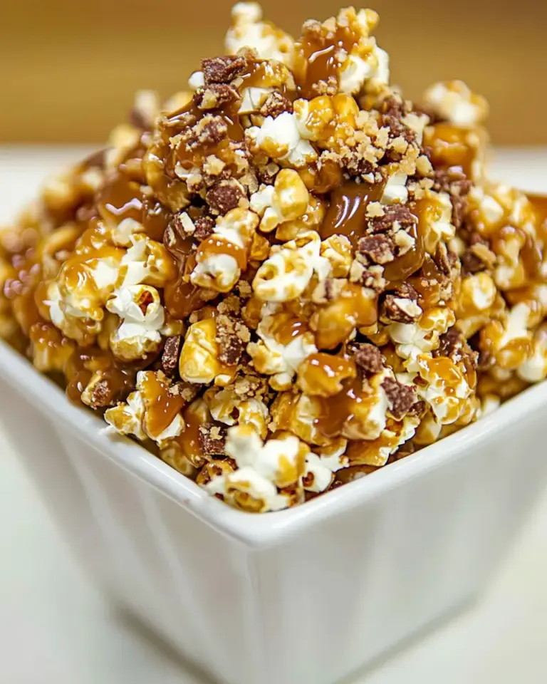 Easy Kettle Chip Caramel Popcorn photo